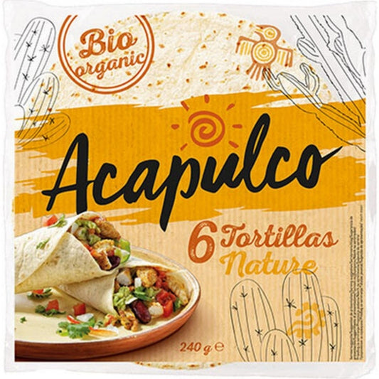Βιολογικές Πίτες Τορτίγιας 240γρ. Bio, Acapulco