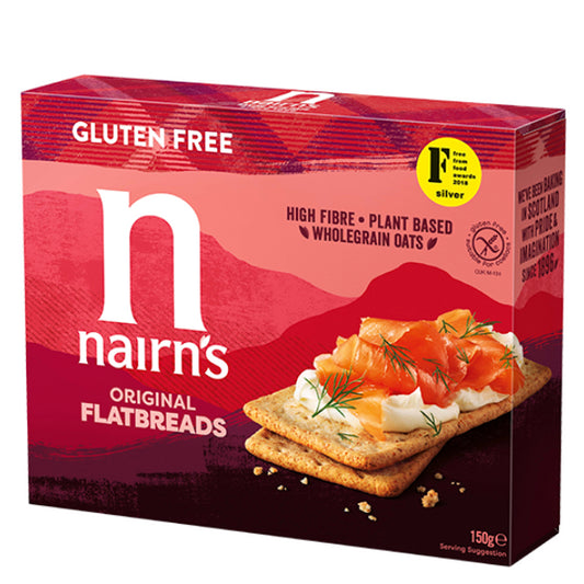 Φρυγανιές Βρώμης Ολικής Χωρίς Γλουτένη, 150g  Nairn's